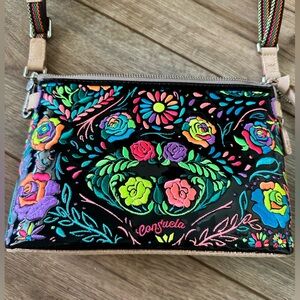 Consuela Multicolor Floral Crossbody Bag